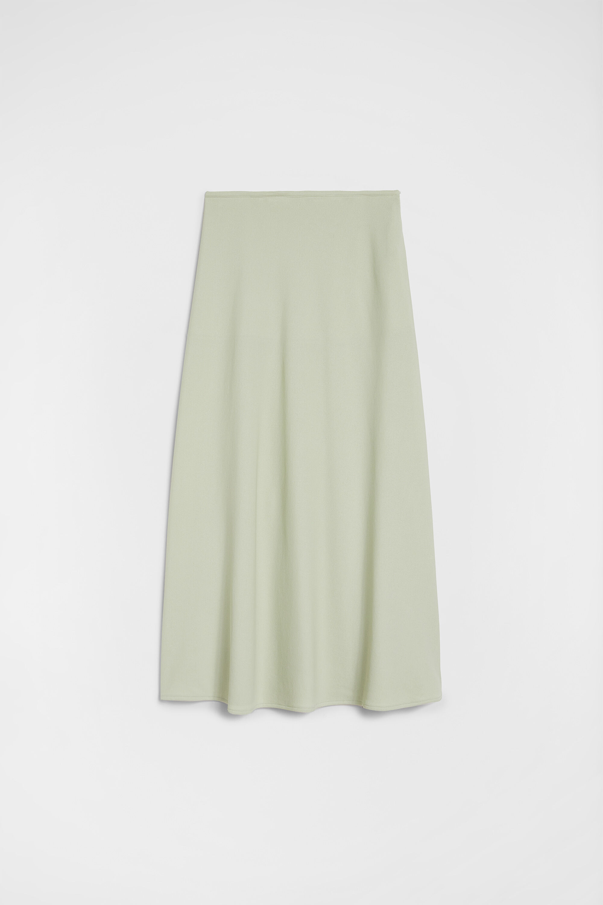 Fluid Viscose Skirt - 3