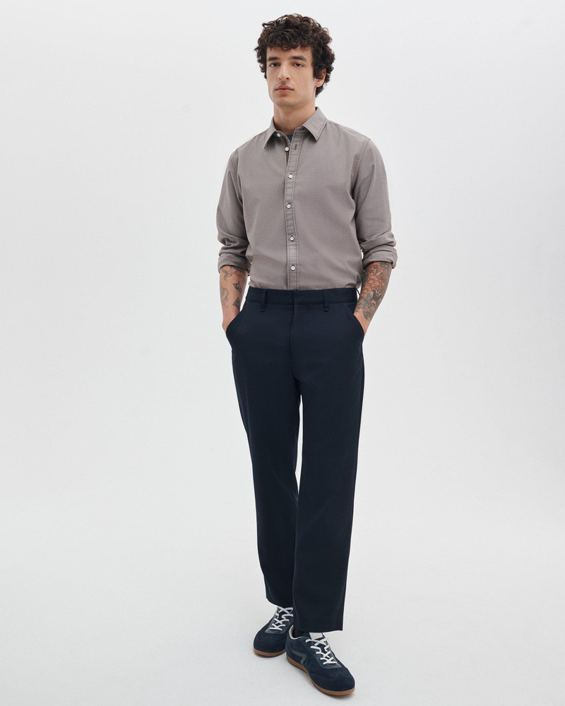 Evan Japanese Wool Gabardine Trousers 2