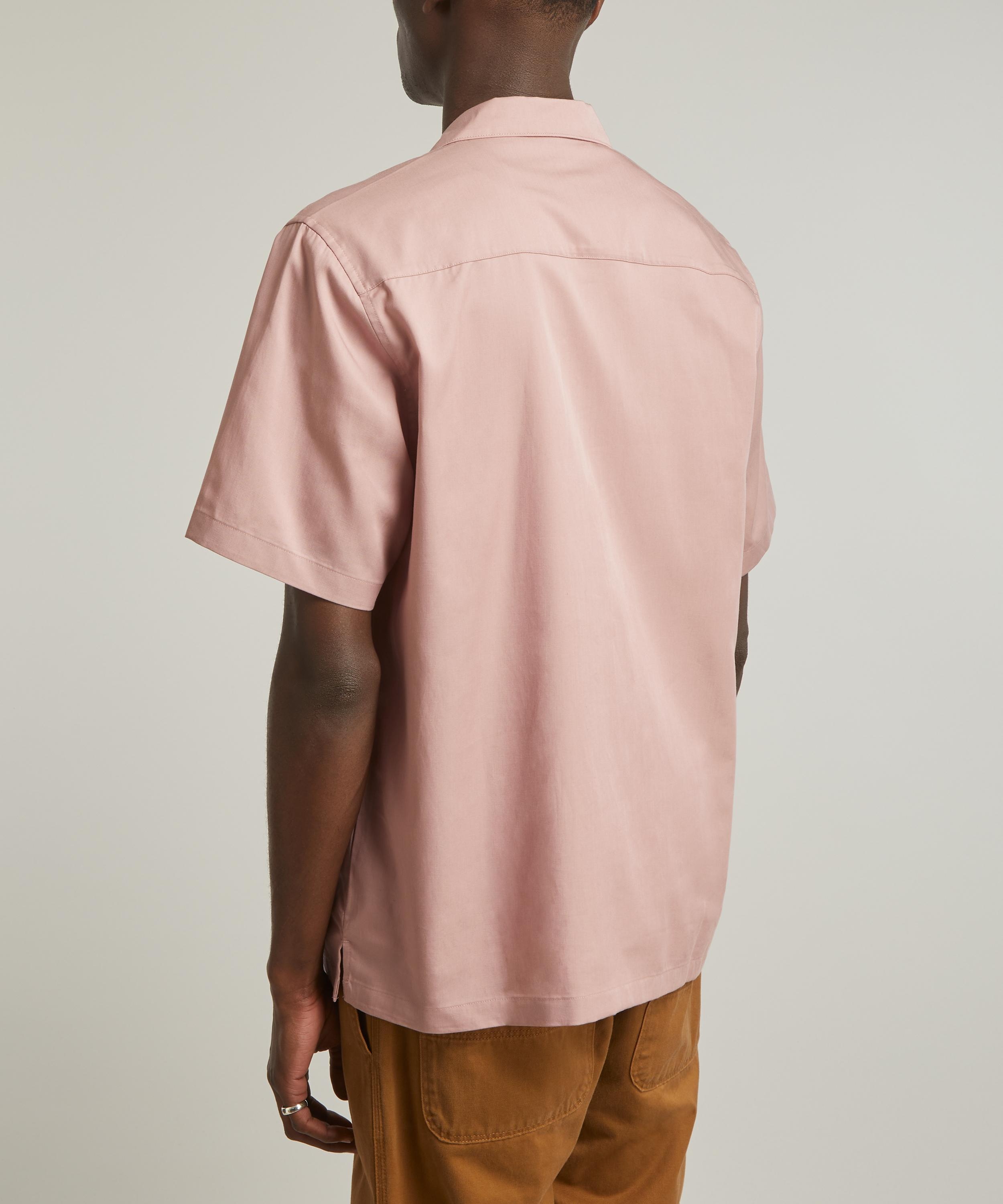 SS Delray Glassy Pink Bowling Shirt - 4