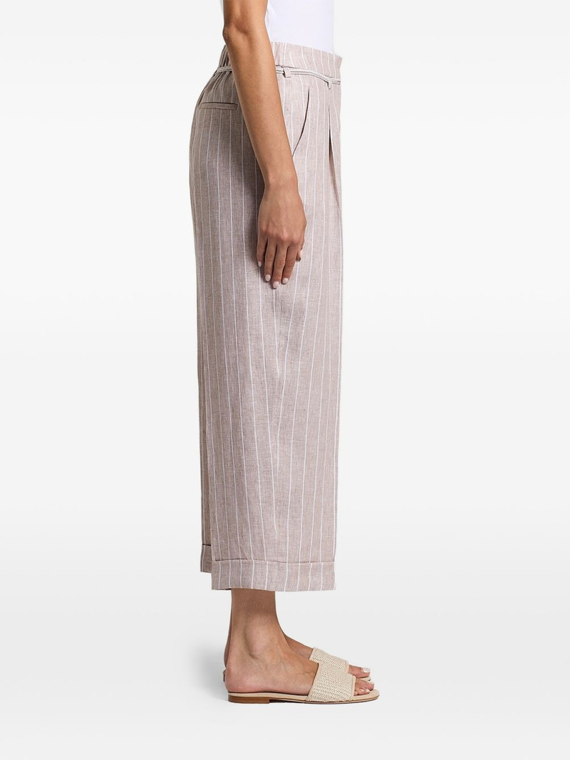 PESERICO striped-pattern trousers outlook