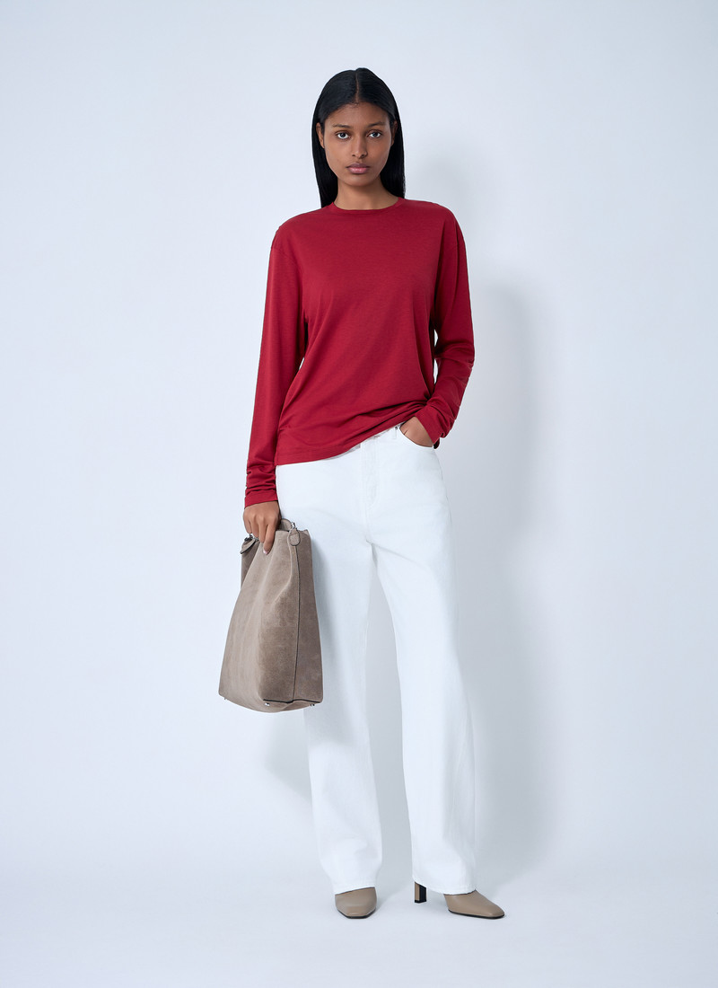 TOTEME Classic Long-Sleeve Top outlook