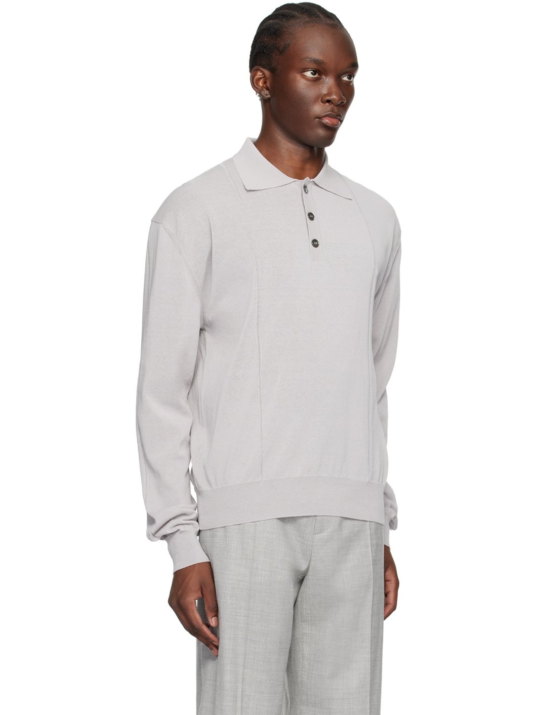 Gray RC Patch Polo - 2