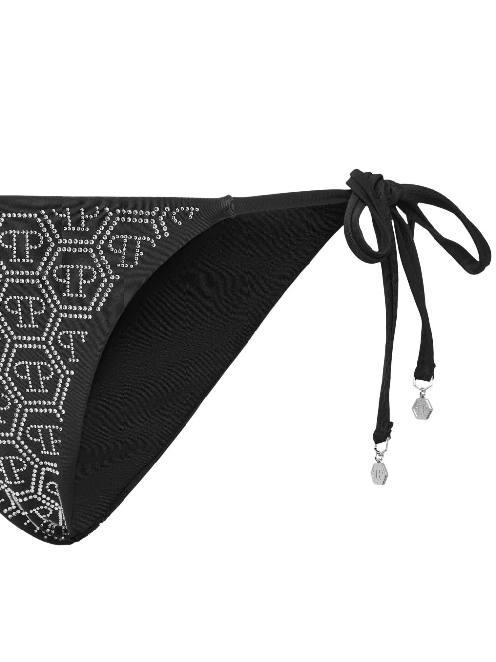 rhinestone-embellished bikini bottoms - 3