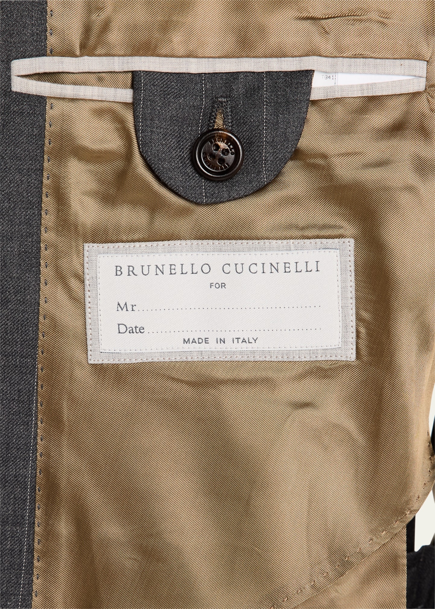 Men's 150s Wool Pinstripe Suit - 6