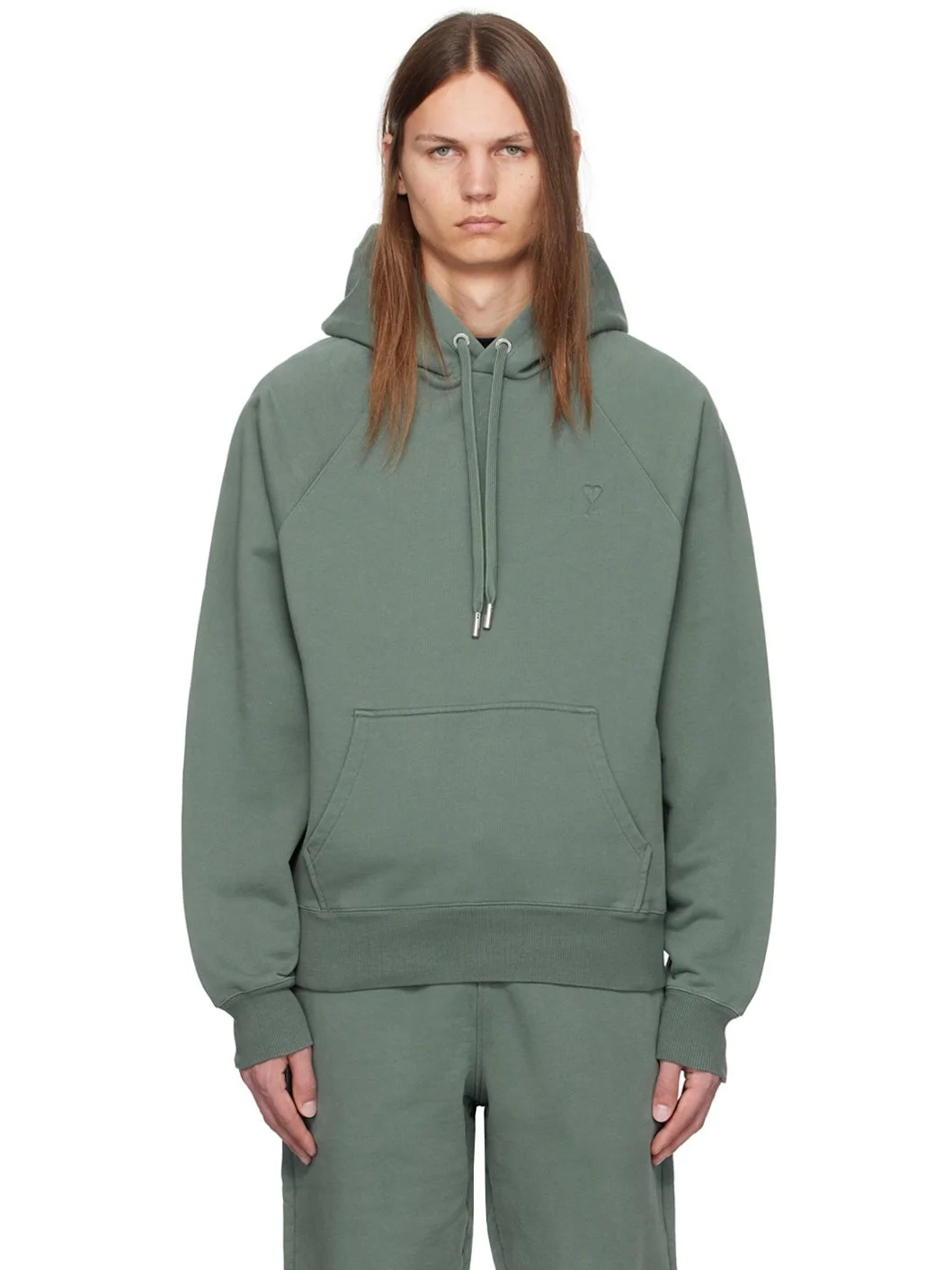 Green Ami de Coeur Hoodie - 1