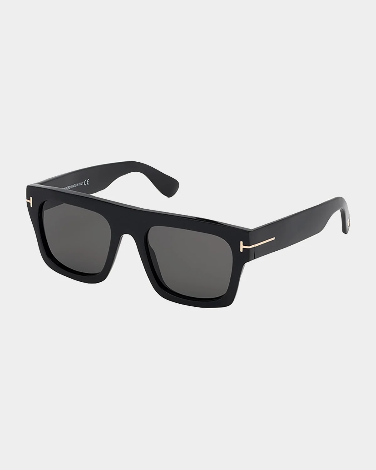 Fausto Monochromatic Square Sunglasses - 1