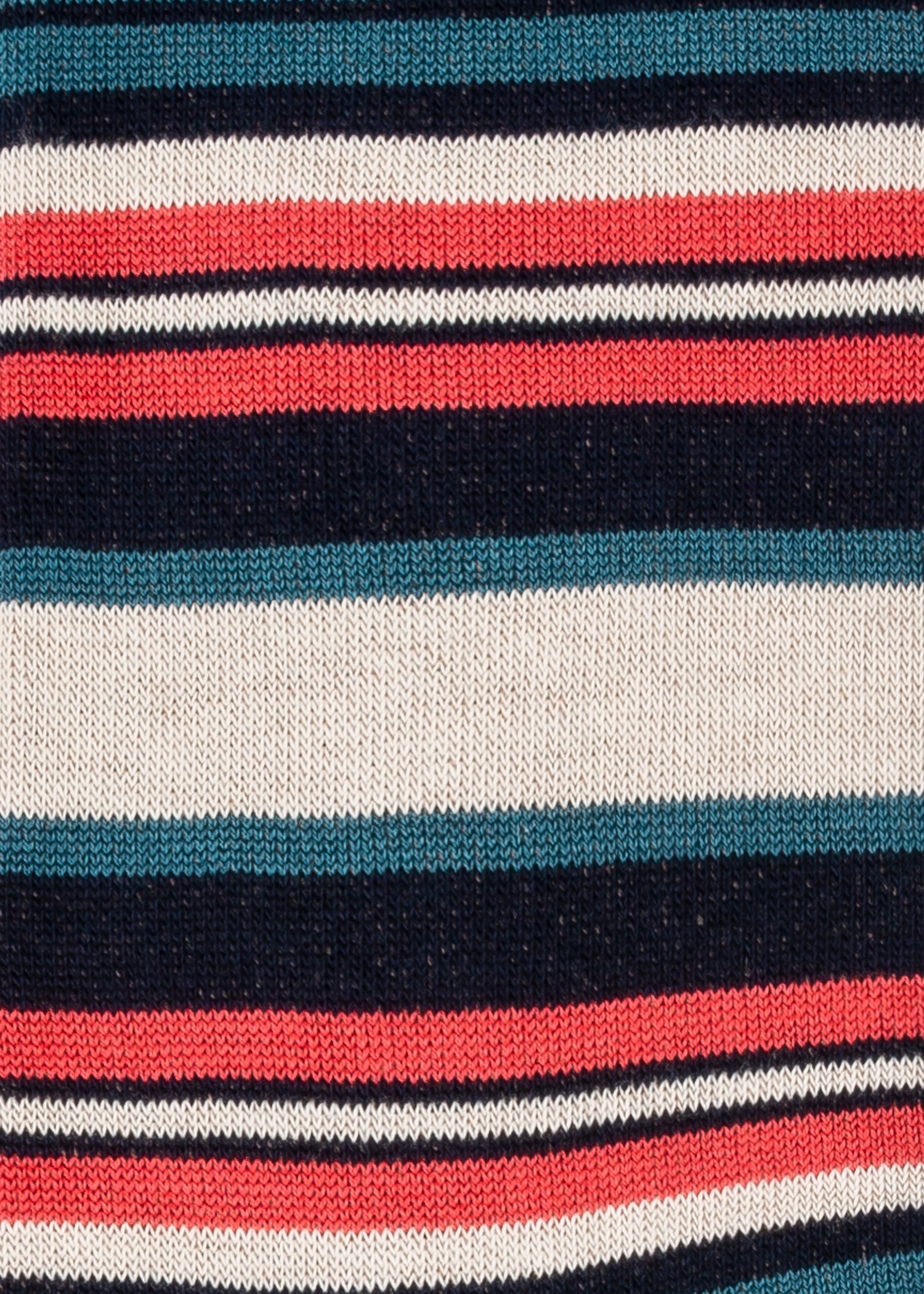 Dark Navy Mixed Stripe Socks - 3