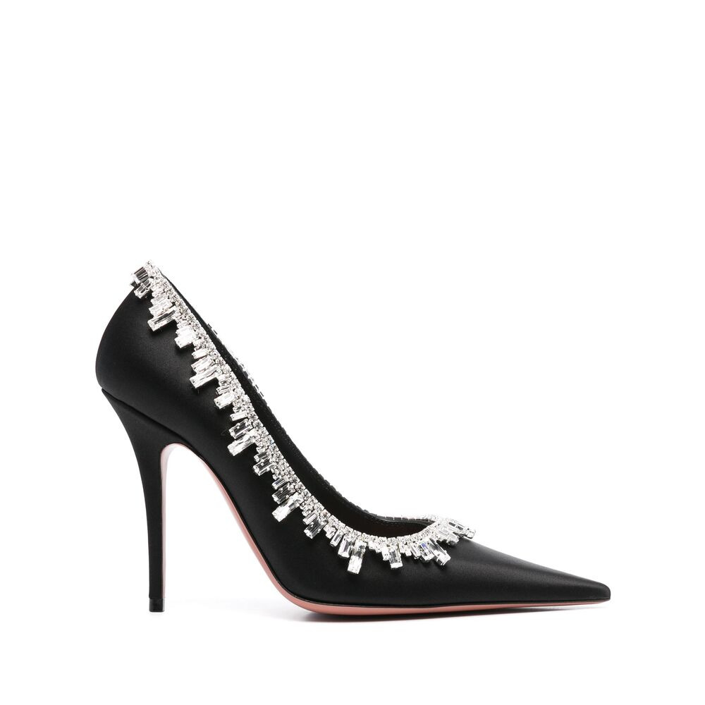 Amina Muaddi Black Pumps Women - 1