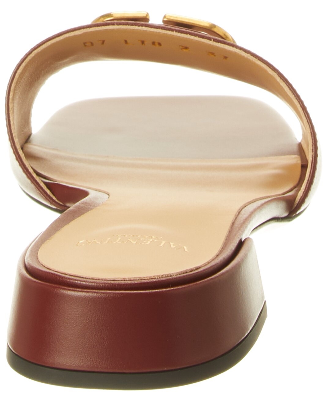 Valentino VLogo Signature Leather Sandal - 3