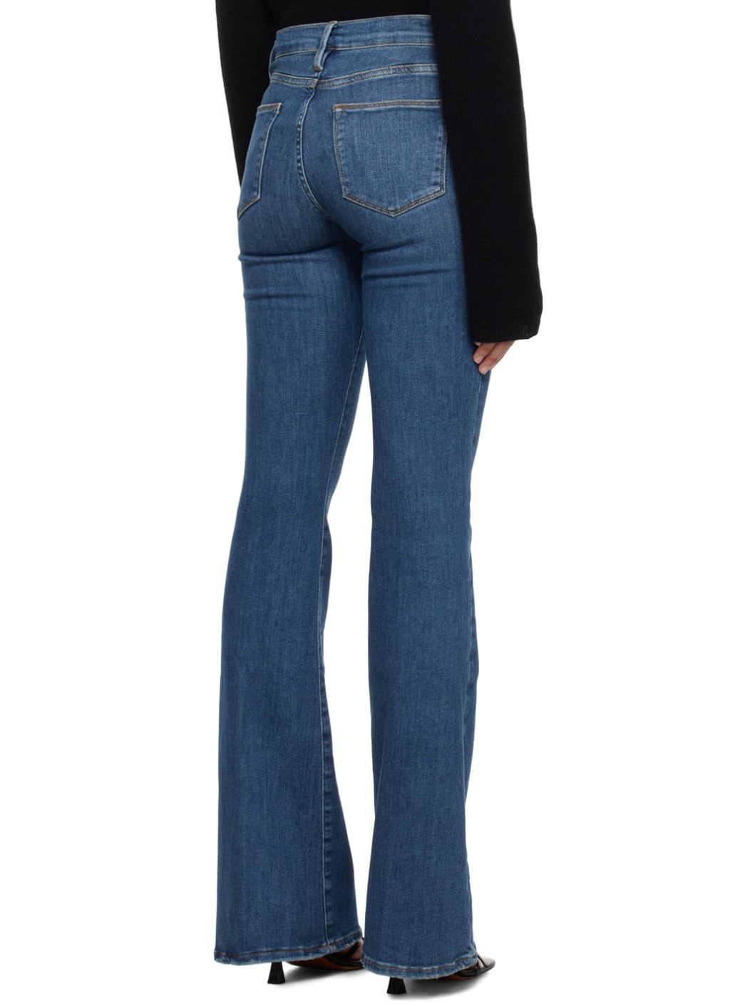 Blue 'Le High Flare' Jeans - 3