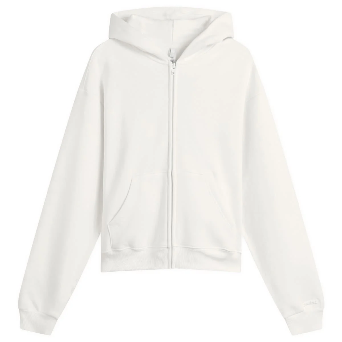 SKIMS Cotton Fleece Classic Zip Up Hoodie - 1