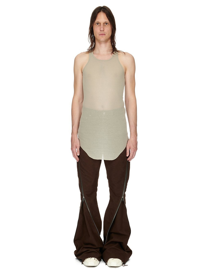 mid-rise zip-up extra-length jeans 7