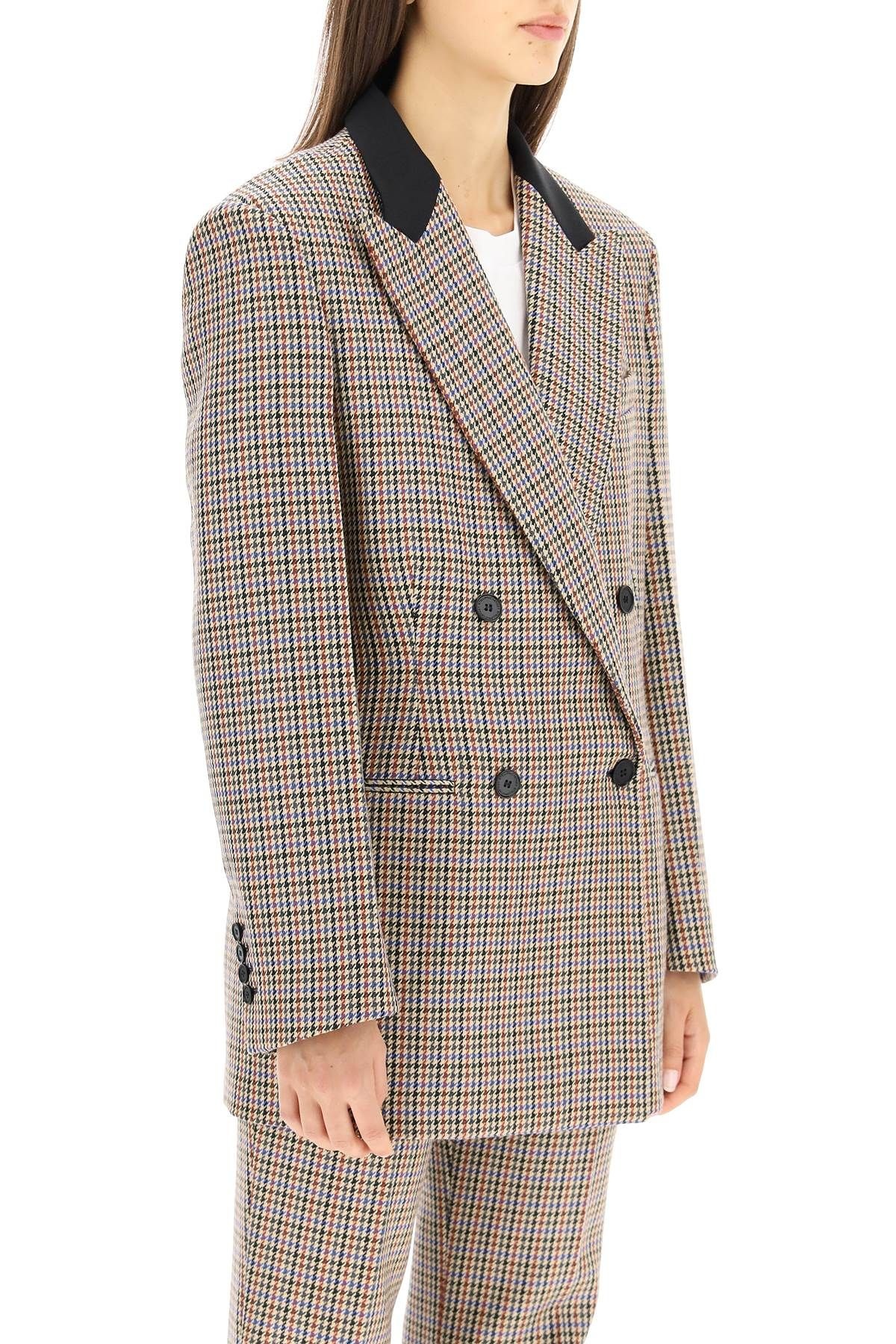 MEYA JACKET IN HOUNDSTOOTH WOOL - 3