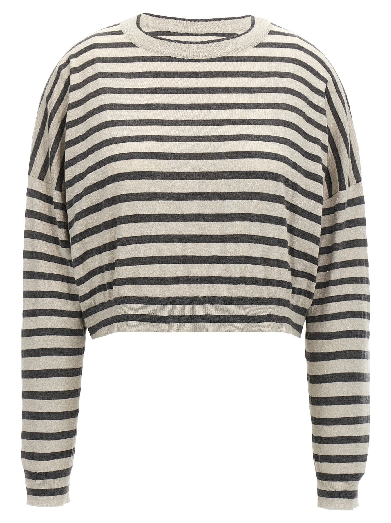 Lurex Stripes Sweater Sweater, Cardigans Multicolor - 1