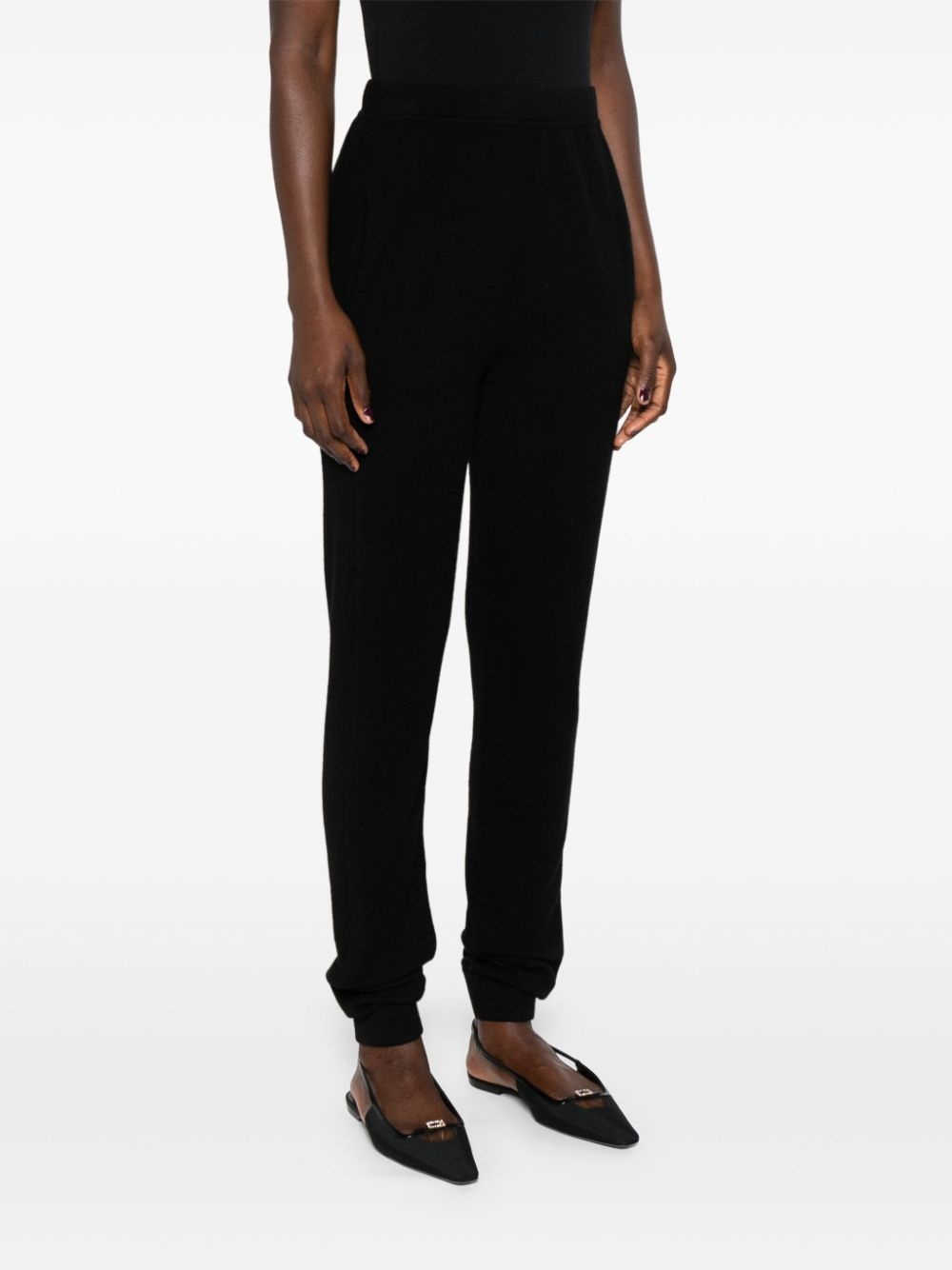 high-waisted cashmere leggings - 3