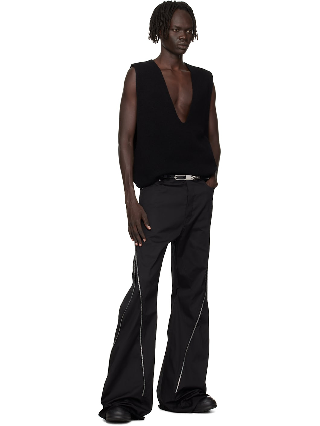 Black Concordians Tongue Belt - 2