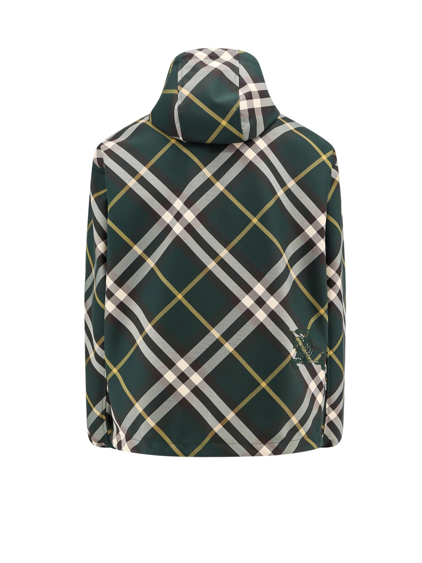 Nylon jacket with check motif - 2