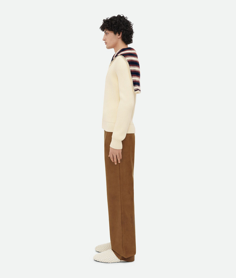 Bottega Veneta Cotton Striped Cardigan outlook