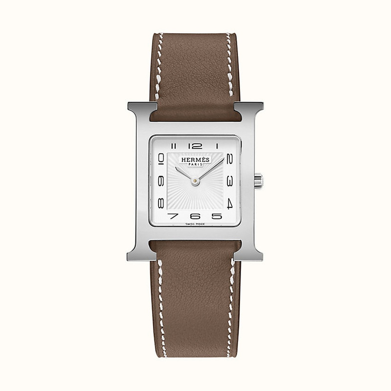 Hermès Heure H Watch Strap Single Tour, 26 x 26 mm, long outlook