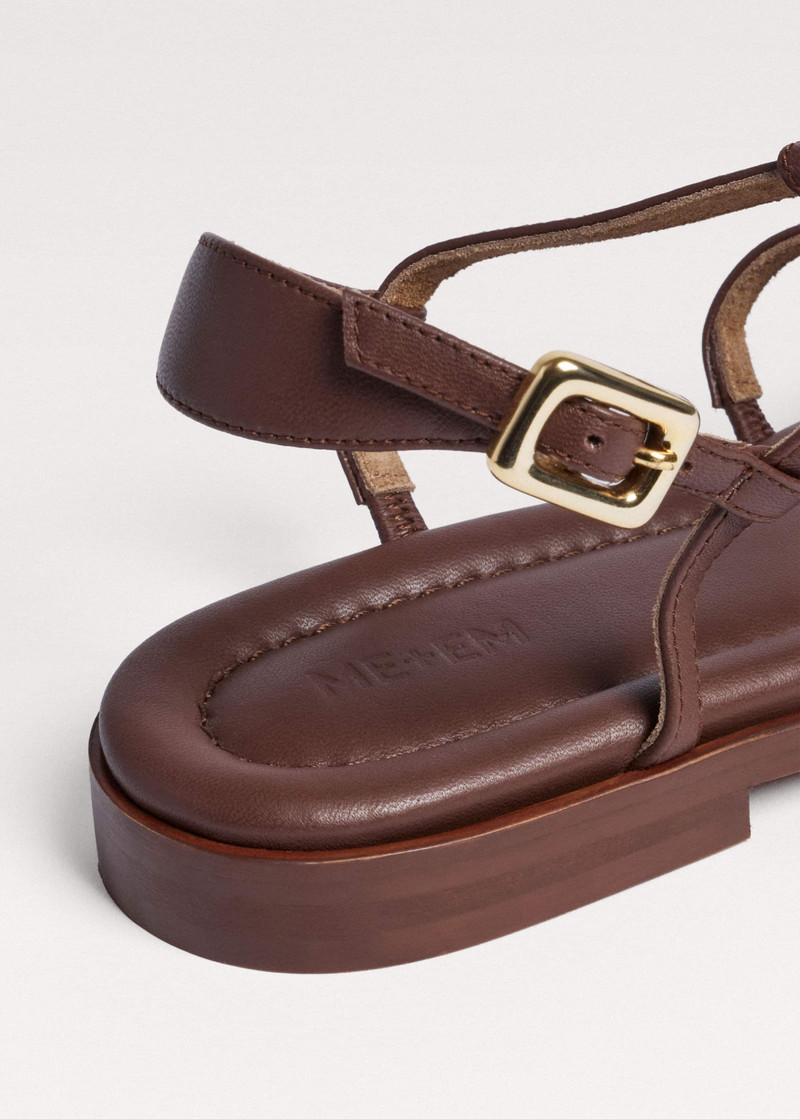 Caged Flat Sandal 5