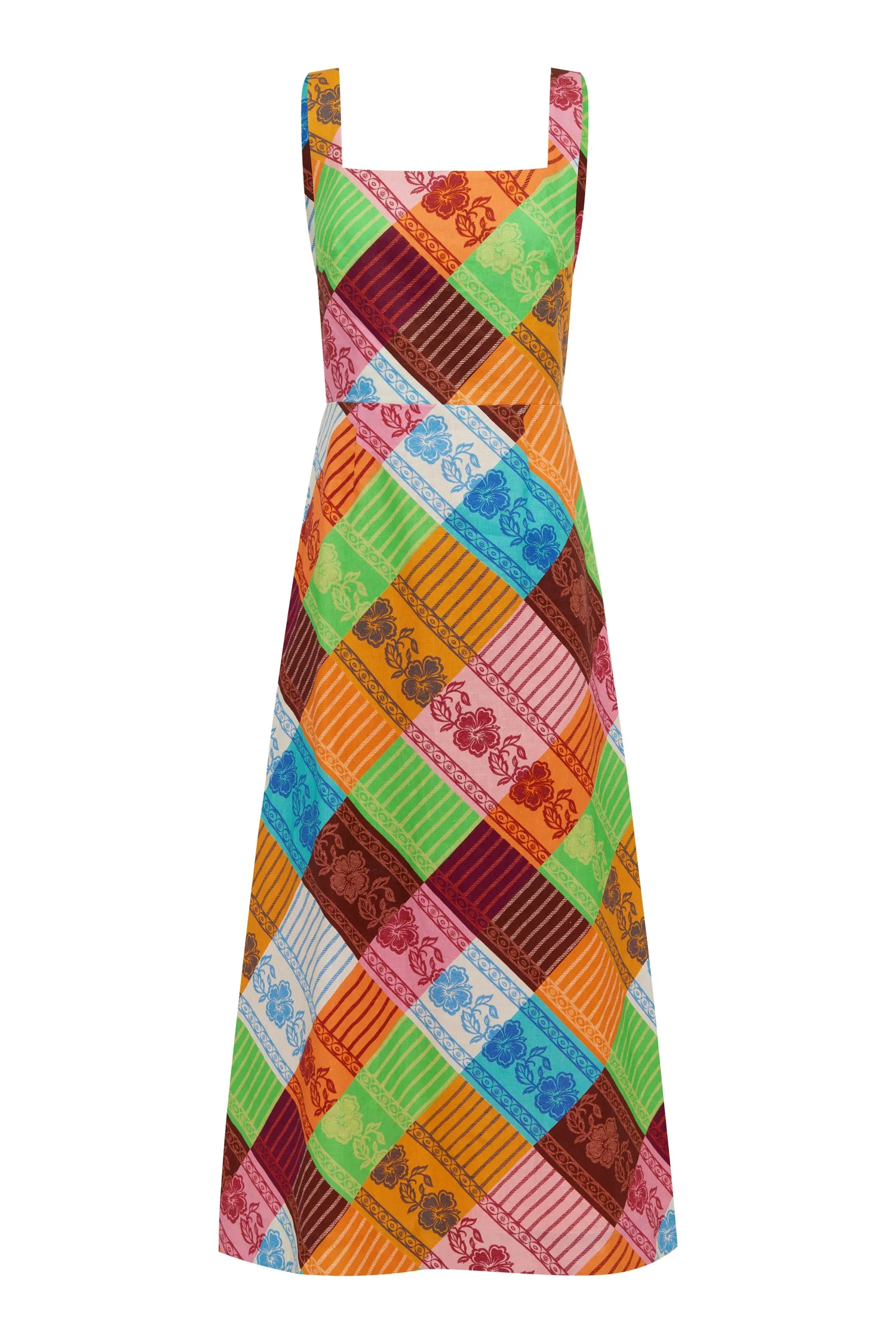 Kaleidoscope Midi Dress - 1