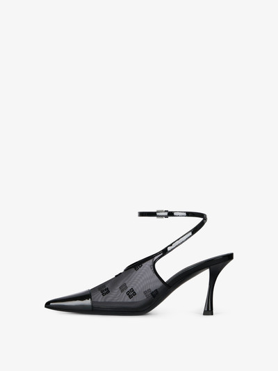 Givenchy SHOW SLINGBACKS IN 4G MESH outlook