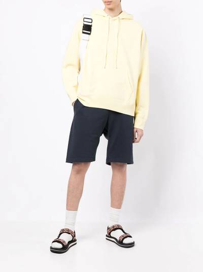 Suicoke drawstring cotton hoodie outlook