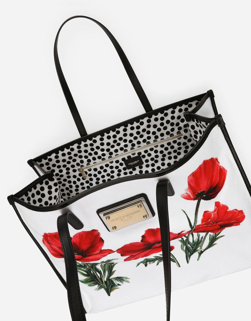 Printed canvas shopper 5