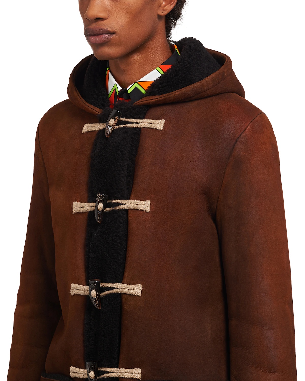 Sheepskin duffle coat - 5