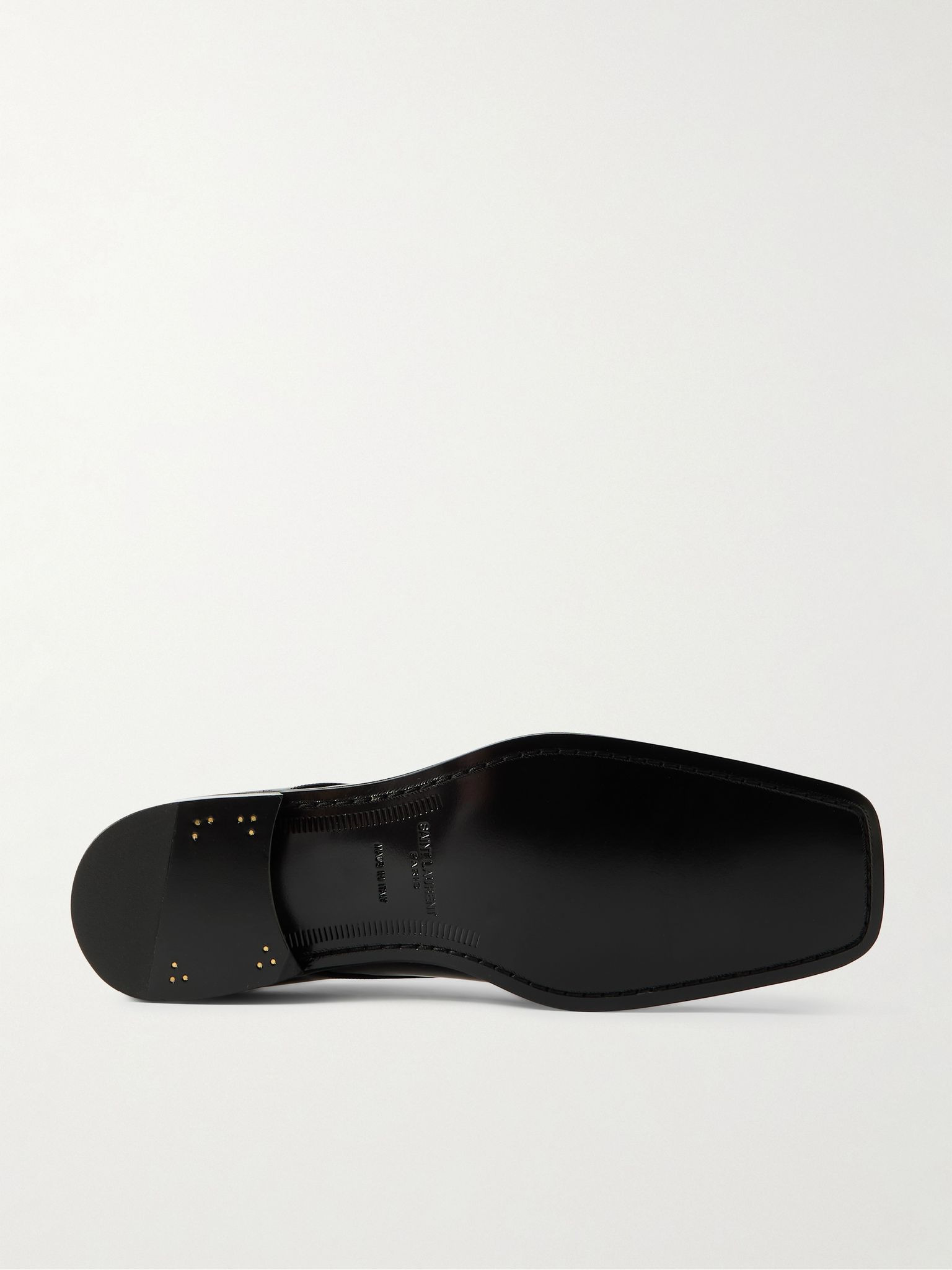 Vadim Patent-Leather Derby Shoes Black - 2