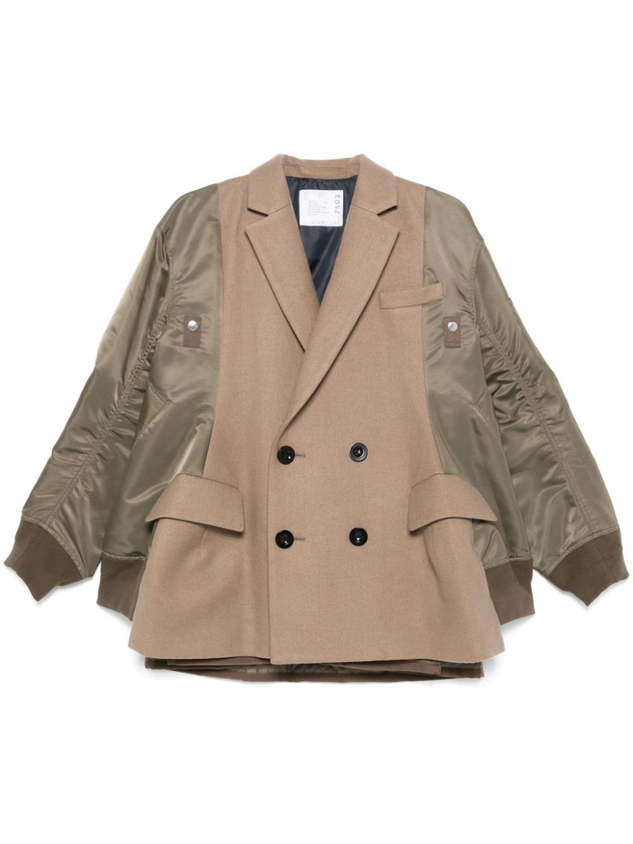 panelled jacket - 1