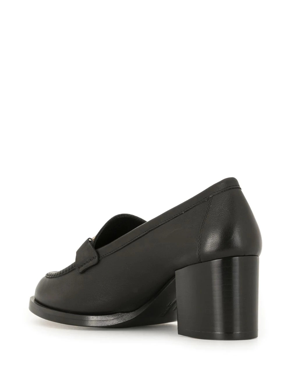  Gancini buckle chunky heel loafers - 3