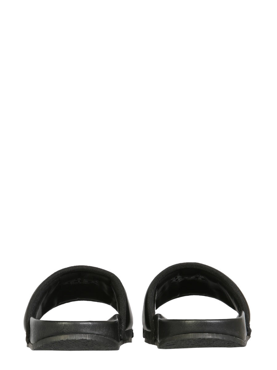 Ambush Women Leather Slide Sandals - 3