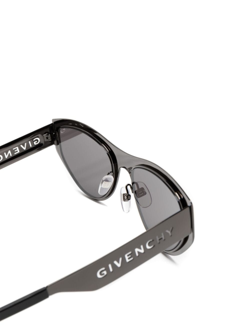 CUTOUT-LOGO CAT-EYE SUNGLASSES - 4