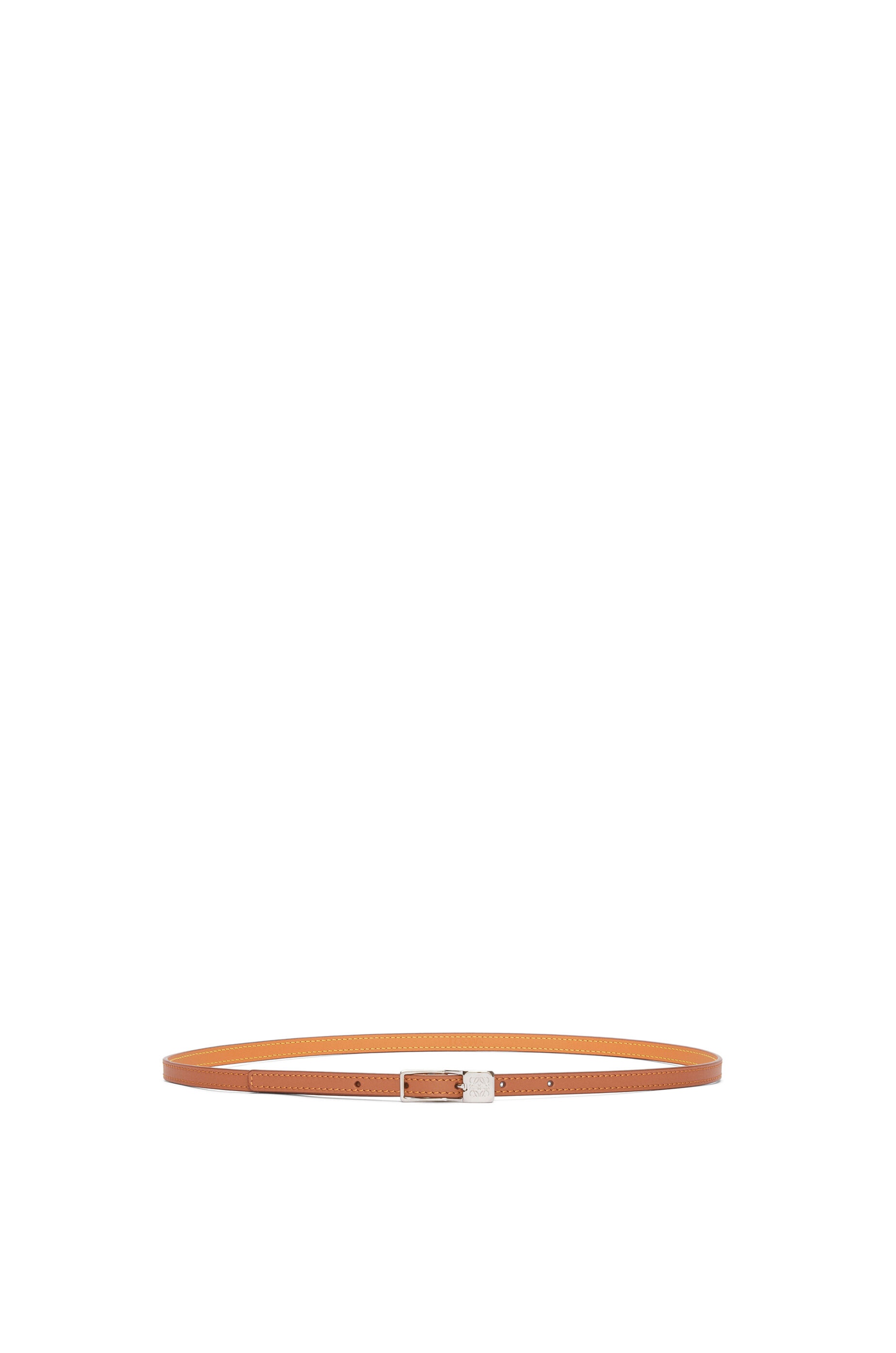 Amazona padlock belt in smooth calfskin - 1