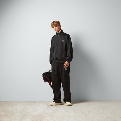GUCCI Technical jersey track pant outlook