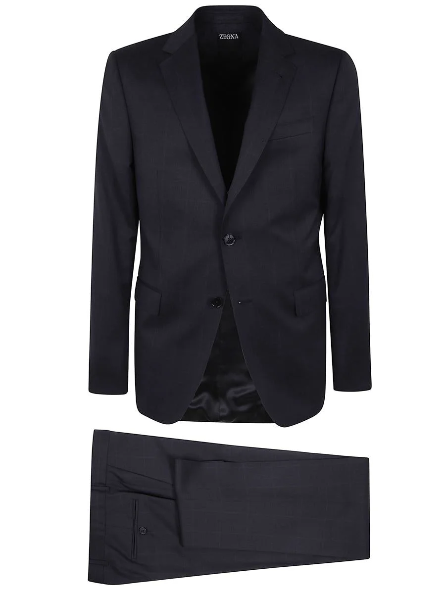 Zegna Pure Wool Suit Clothing - 1
