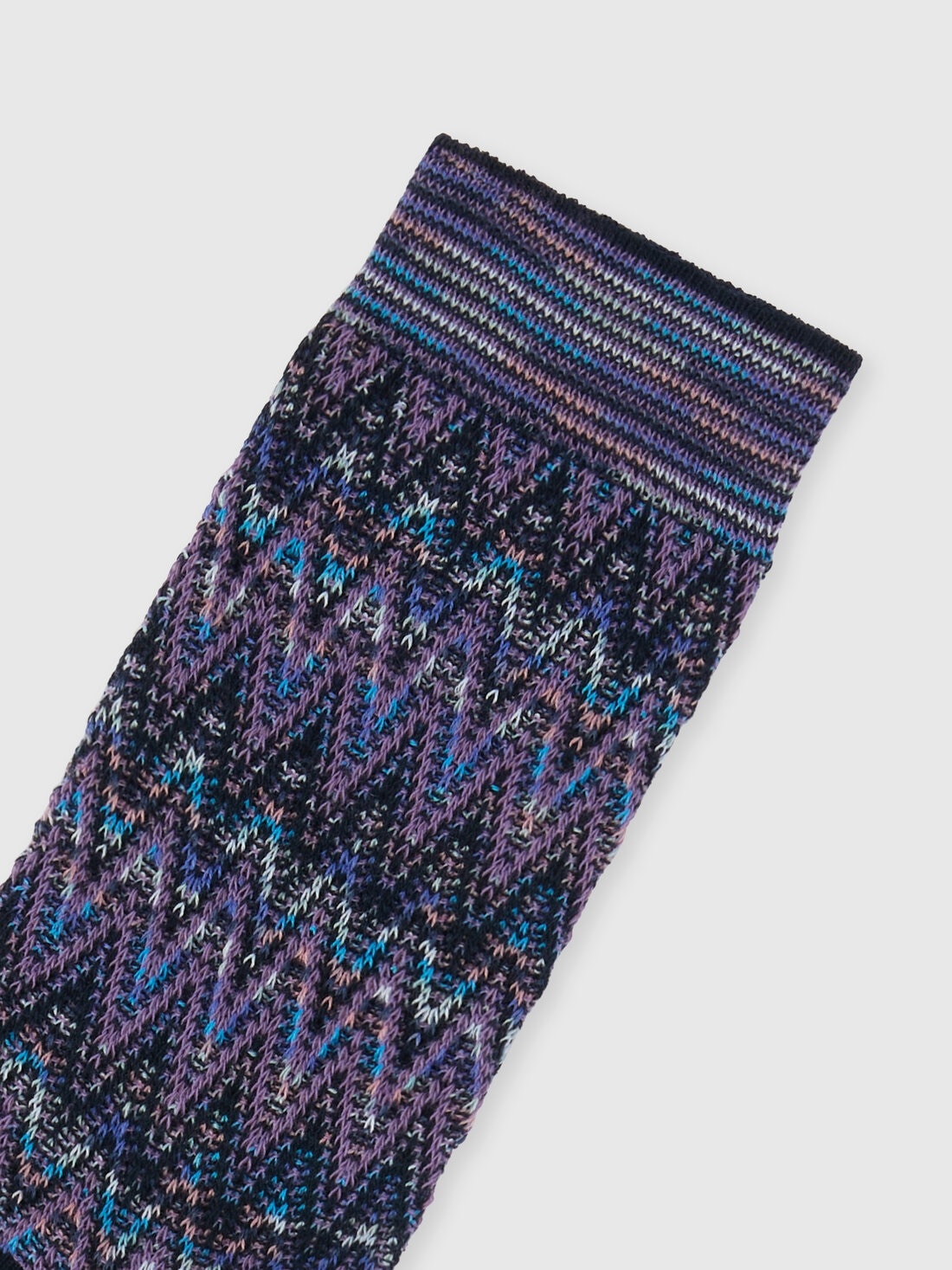 Chevron cotton socks - 3