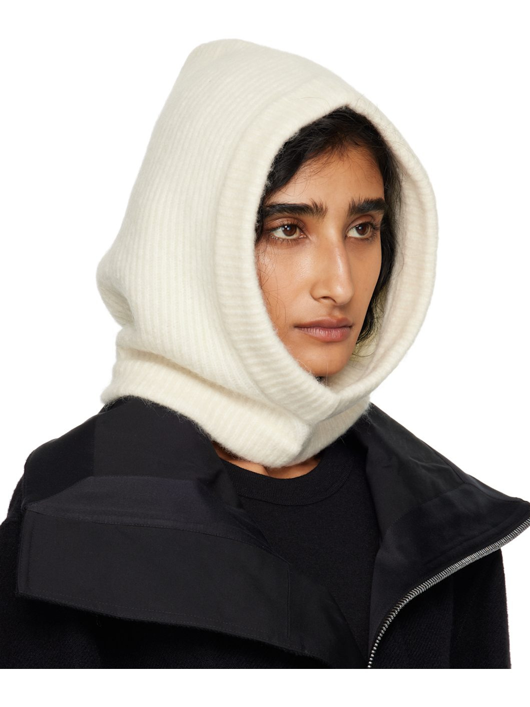 Off-White Concordians Alpaca Knit Hood - 2