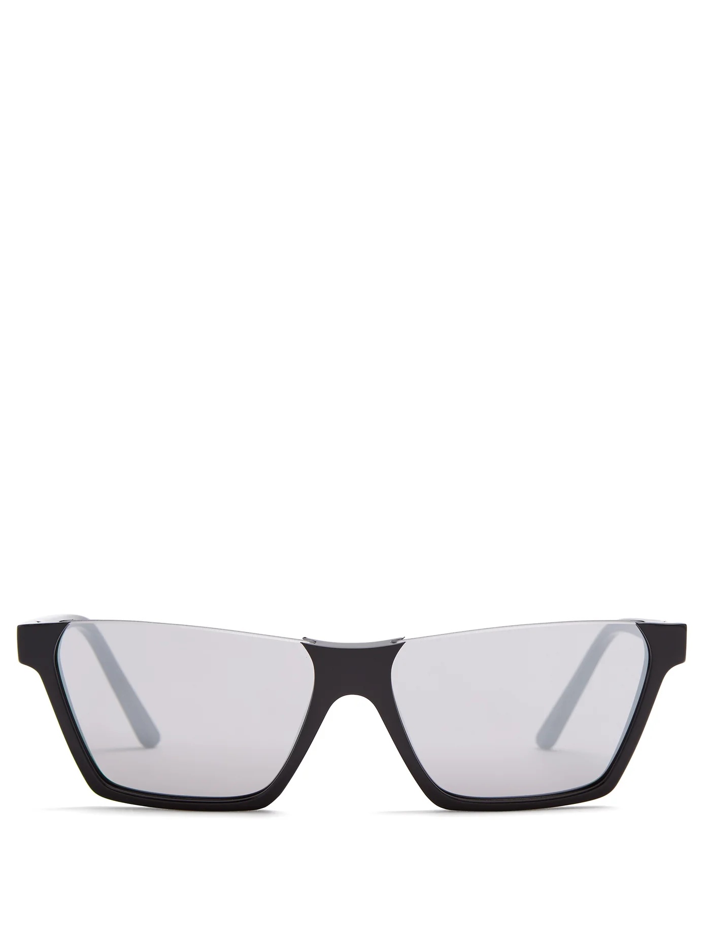 Rectangular acetate sunglasses - 1