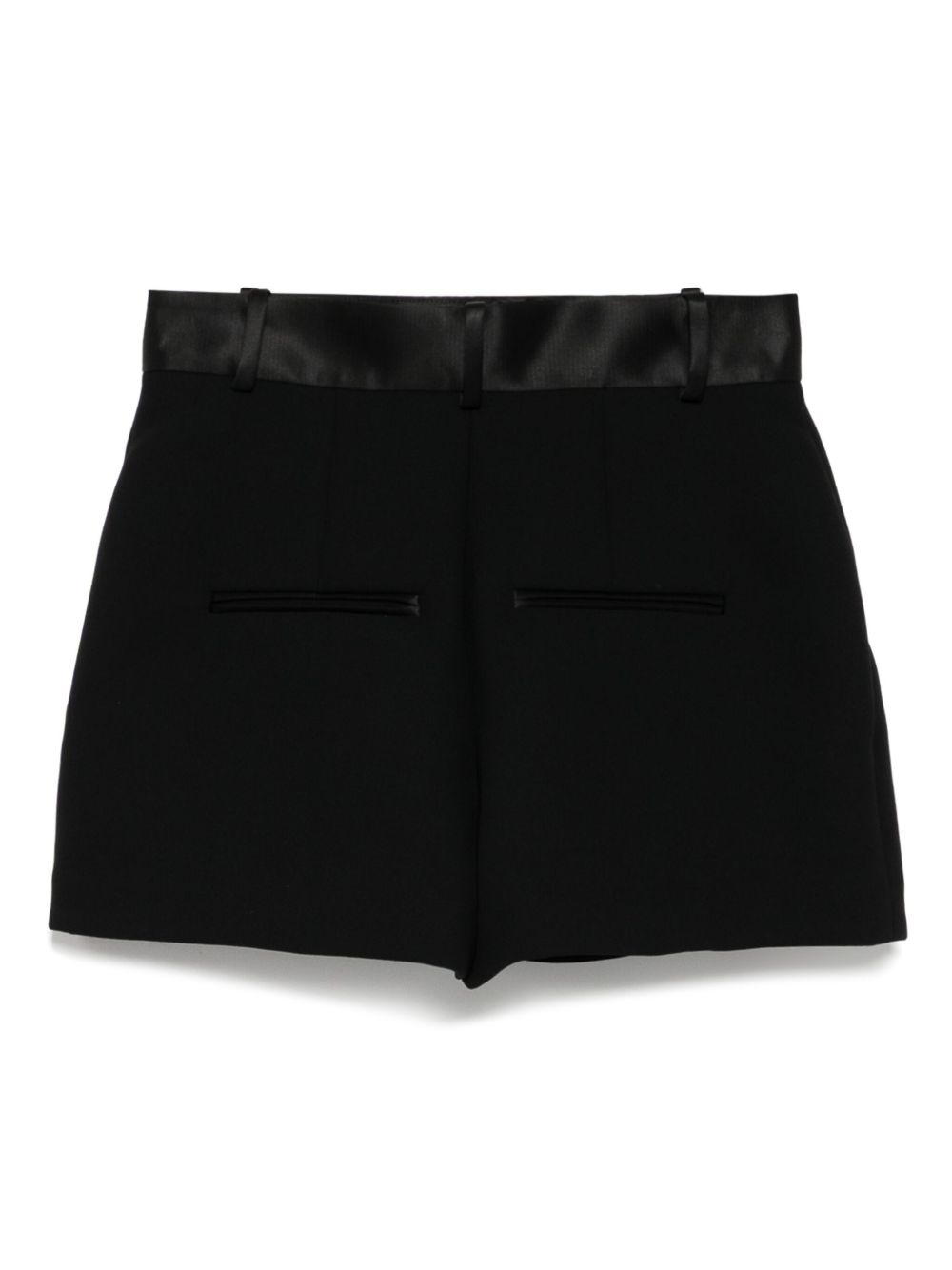 double-pleat flared shorts - 2