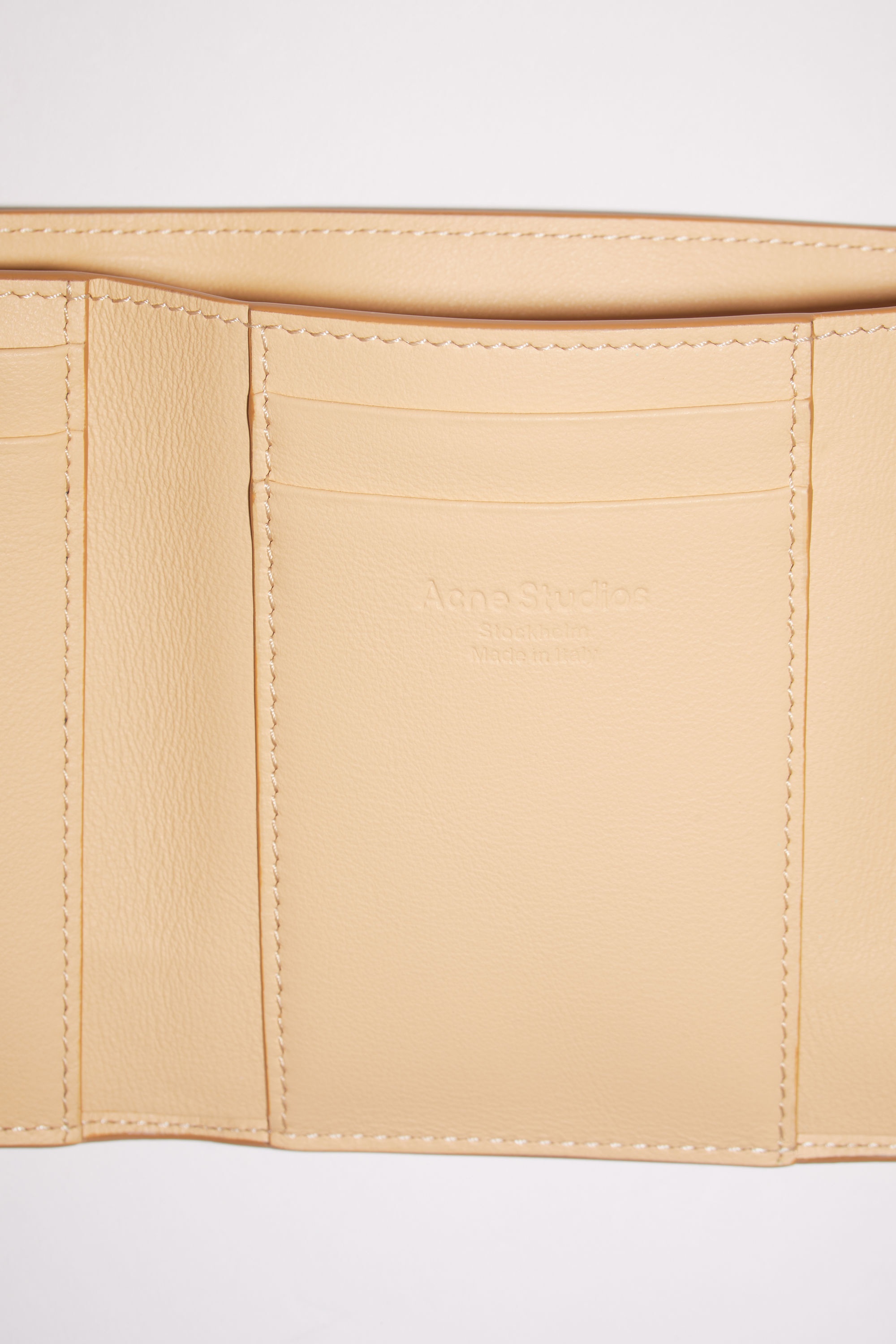 Musubi folded wallet - Dune beige - 5
