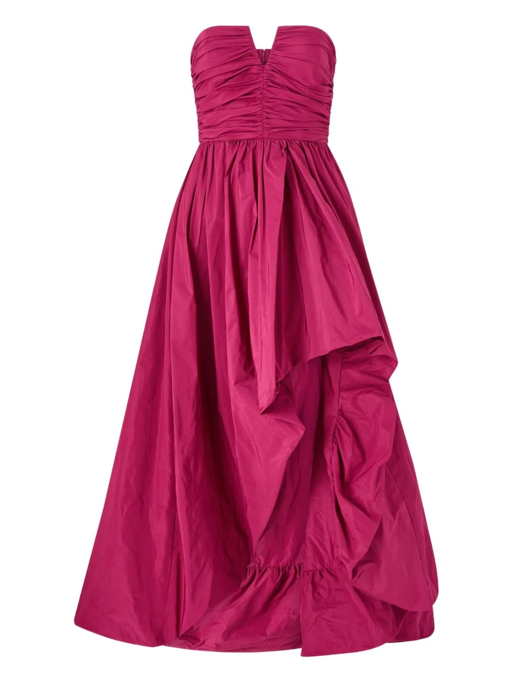 ruffled-detail dress - 1