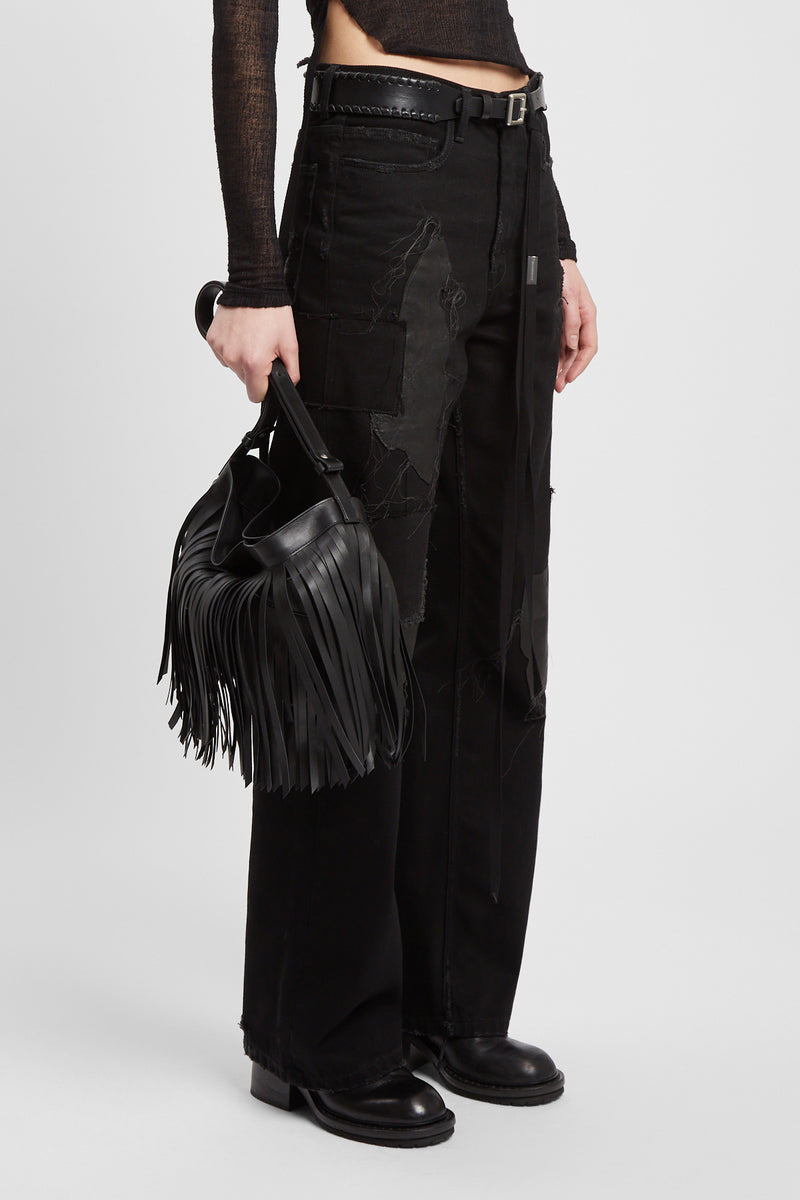 Arsa Fringed Small Shoulder Bag - 5