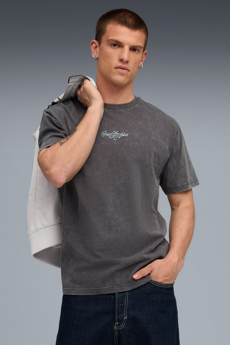 PUMA Graphic Relaxed Washed Tee Men outlook