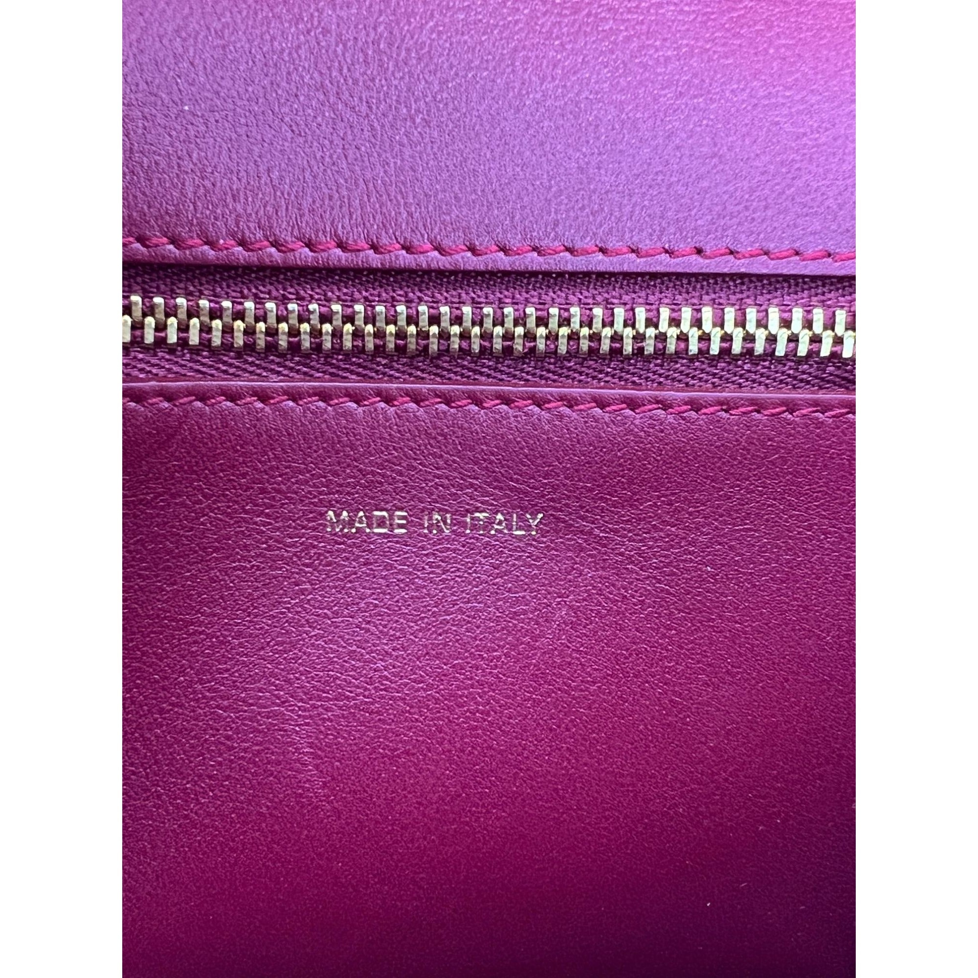 Christian Dior C'est Dior Mini Flap Burgundy Leather Shoulder Bag - 13