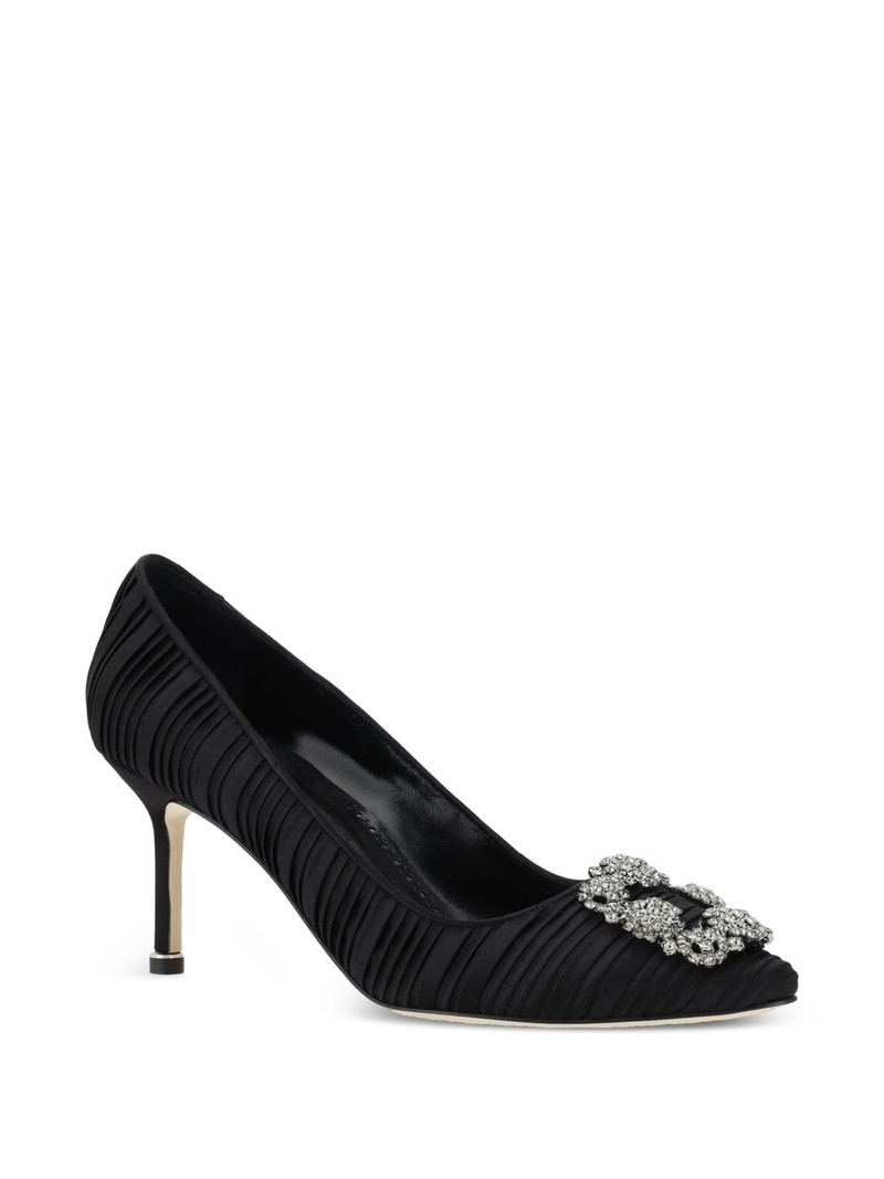 Manolo Blahnik 70mm Hangisi pumps outlook