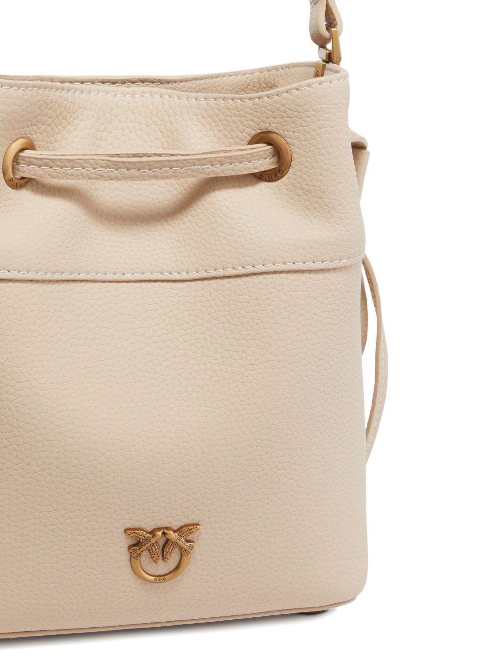 small leather bucket bag - 3