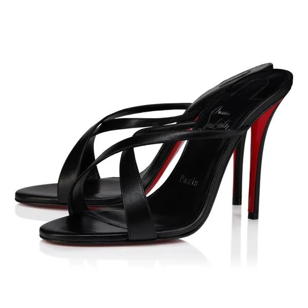 Mulazee Cross 100 mm Mules - 1