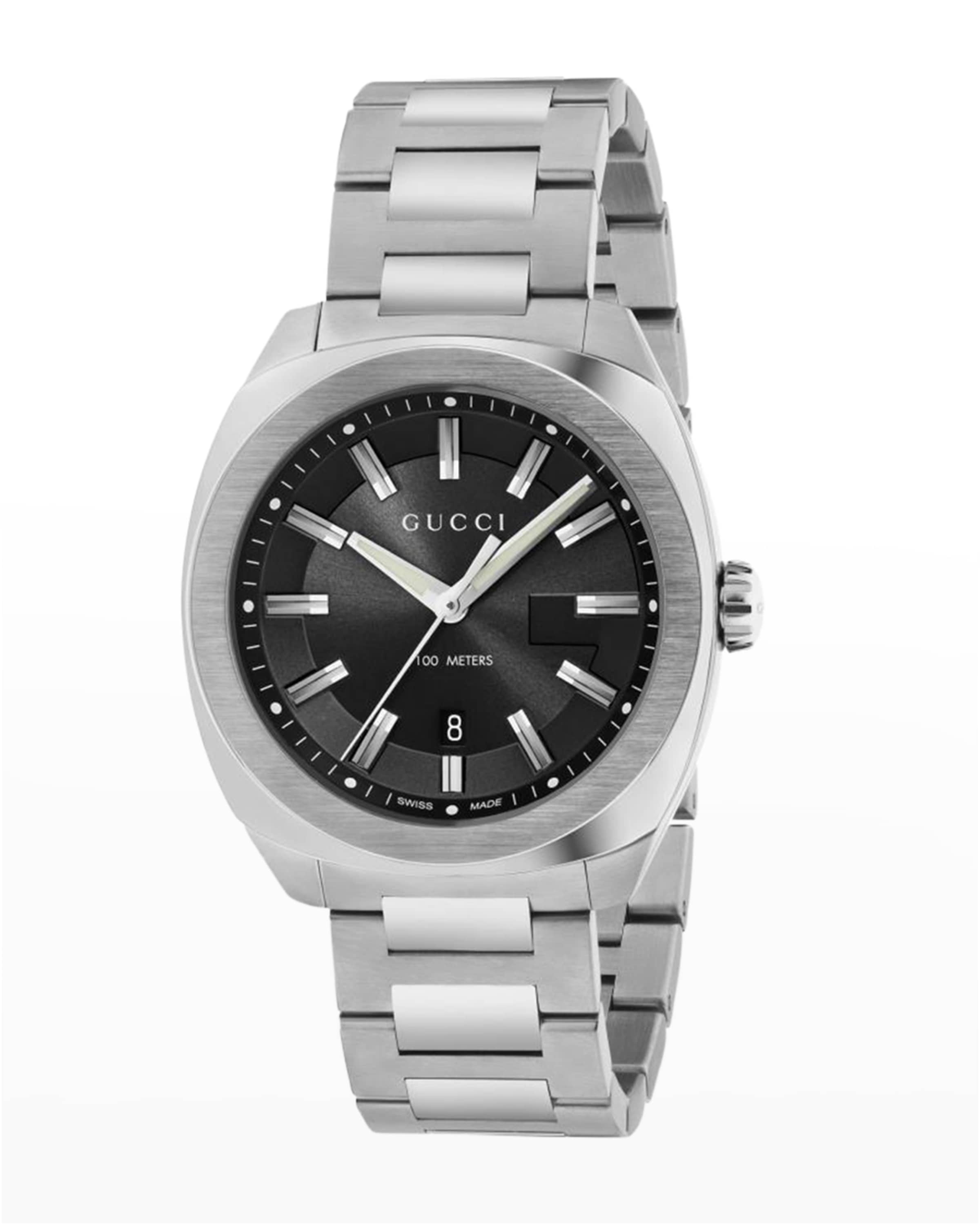 Men's 41mm Stainless Steel Bracelet Watch - 1